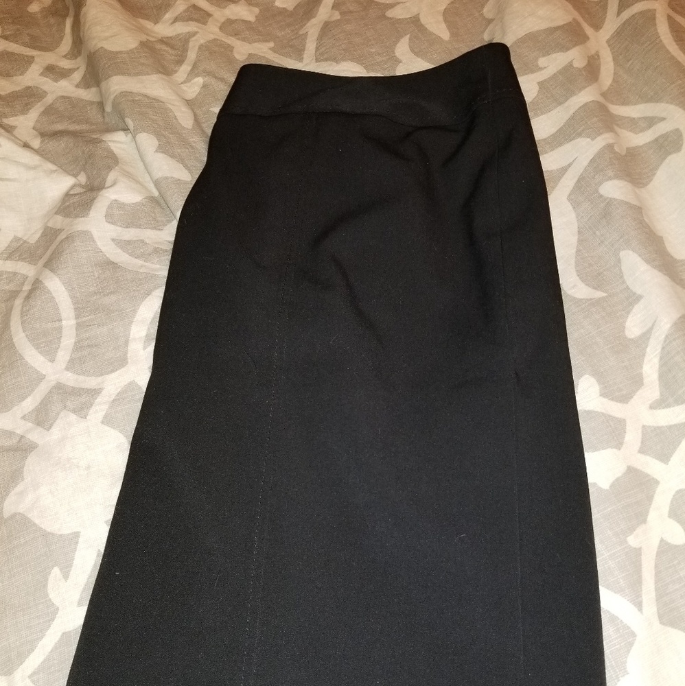 Classic Black Pencil Skirt